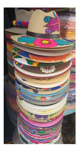 Sombrero Pintado 6 Piezas