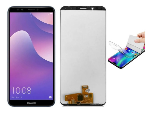 Pantalla Completa Compatible Huawei Y7 2018 + Mica Hidrogel