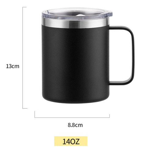 Termo Acero Inoxidable Botella De Agua Taza Portátil 400ml