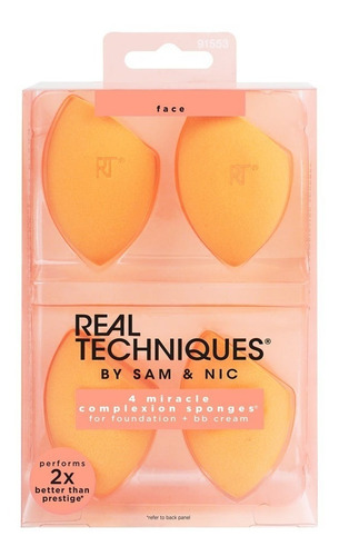 Kit Real Techniques Miracle Complexion Sponge - 4 Esponjas