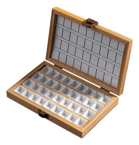 Paleta De Acuarela Vacía, Caja De Paleta De Pintura De