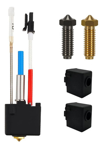 Kit De Extrusora Hotend Hot End Print Con Cubierta De Bloque