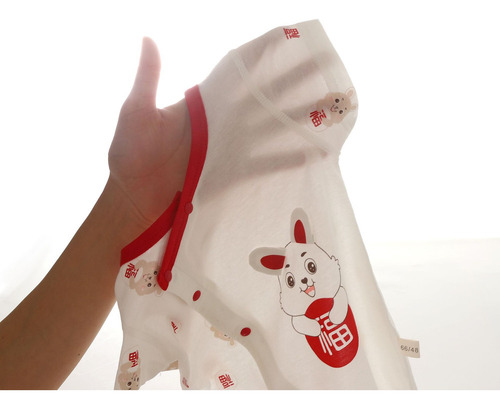 Ropa De Bebé Mono De Manga Corta Fino Algodón Puro Recién