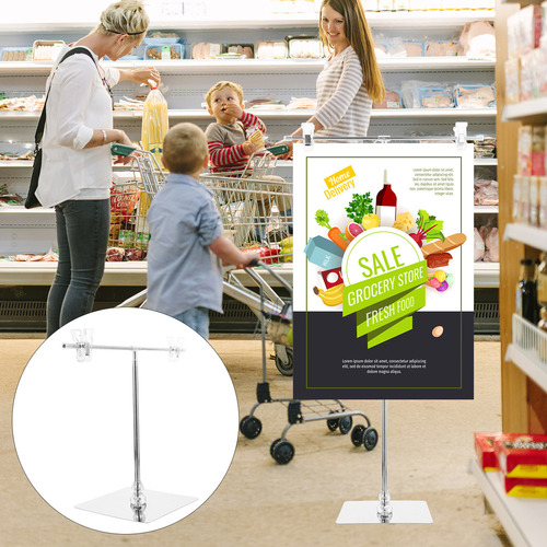 Soporte Para Letreros De Pie, Soporte Ajustable Para Pancart