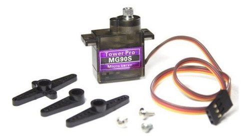Servo De Engranaje Metálico Mg90s Pro 180 Grados