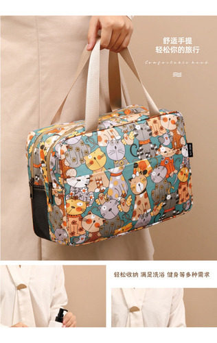 Zh Bolsa Maquillaje Portátil For Mujer, Bolsa Maquillaje