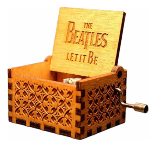 Caja Musical Manivela - The Beatles Let It Be