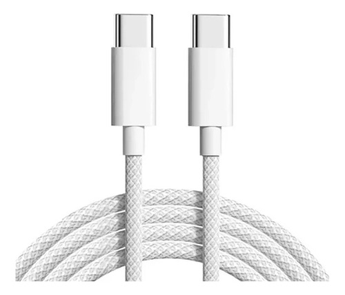 Cable Tipo C A Tipo C Usb Rápida Para iPhone 15, Samsung Mas