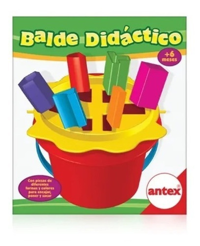 Antex 4007 Balde De Encastre Didactico Milouhobbies