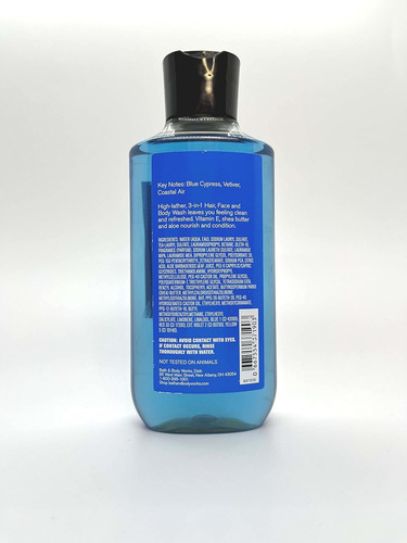 Bath & Body Works Gel De Baño 2 En 1 Para Hombres, 10 Onzas