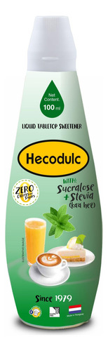 Edulcorante Líquido De Stevia Y Sucralosa 100 Ml