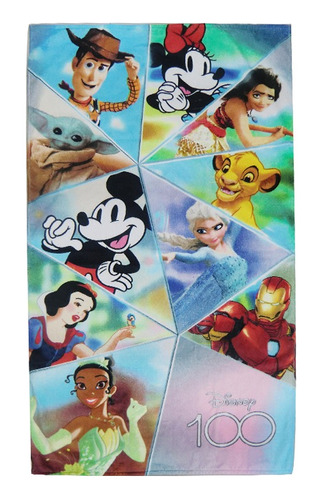 Toalla Playera Disney 100 Algodón 70 X 130 Cm