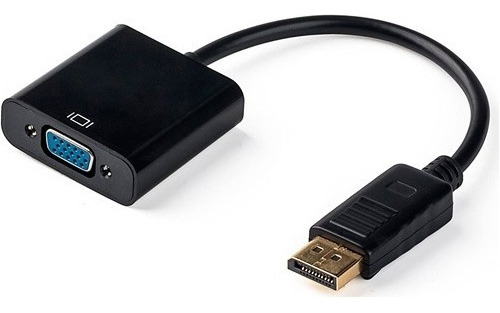 Cabo Adaptador Conversor Displayport Para Vga Pc Notebook