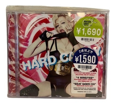 Madonna  Hard Candy Cd Eu Usado