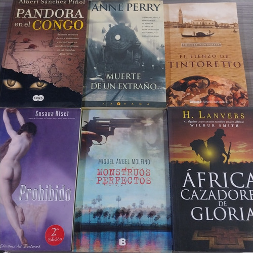 Lote De Libros Usados Novelas Y Más  