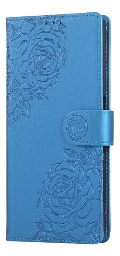 Funda De Piel Estampada Con Flores Para Xiaomi Poco X5/xiaom
