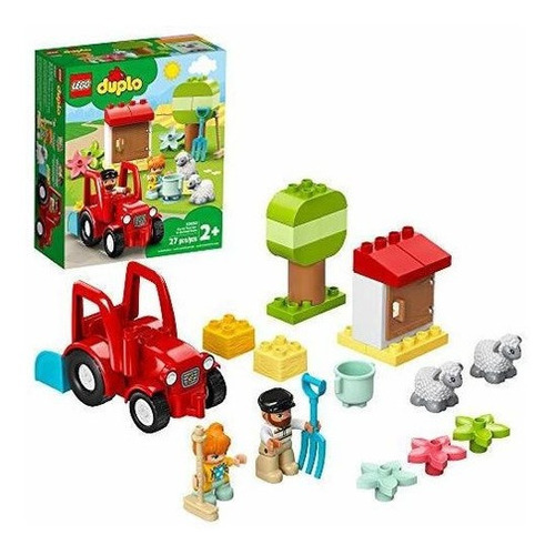 Lego Duplo Town Farm Tractor & Animal Care 10950 Juego Creat