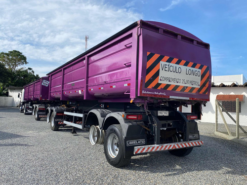Rodocaçamba Librelato 2021 Com Dolly - Rodotrem Basculante