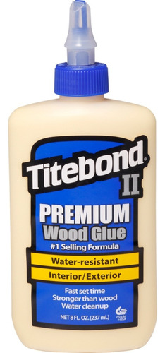 Cola Titebond Ii Premium 8oz236ml Profesional P/ Exteriores