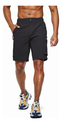 Gabardina Bermuda Alta Calidad.tipo Cargo.bolsos Laterales 1