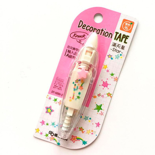 Cinta Decorativa Para Scrapbook Tipo Corrector X4 M.