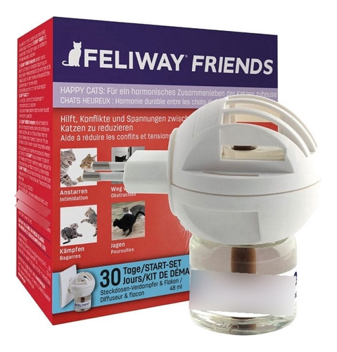 Feliway Friends Difusor + Repuesto 48ml - Envío Gratis