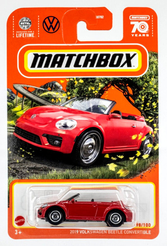 Matchbox # 98/100 - 2019 Volkswagen Beetle Convertible Hkx00