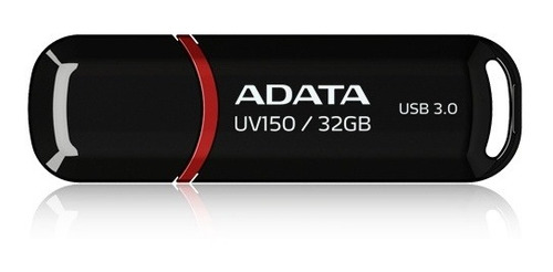 Memoria Flash Adata Uv150 32gb Usb 3.0 Negro (auv150-32g-rbk