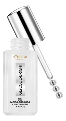 Sérum Anti-ojeras L'oréal Paris Glycolic Bright Eye Todo Tipo De Piel Día/noche