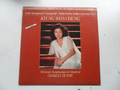 Vinilo Lp Lalo Sinfonía Española Kyung Wha Chung Violinista