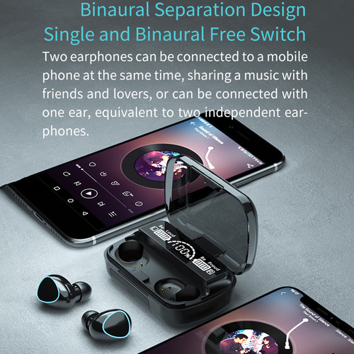 Audífonos Inalámbricos Bluetooth Tws Con Control Táctil Y Ca