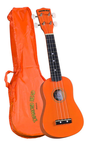 Ukelele Soprano Du-100 Rainbow, Color Negro, De La Marca Dia