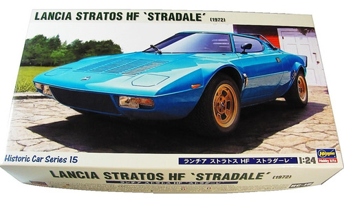 Lancia Stratos Hf Stradale 1/24 Hasegawa Kit Plastimodelismo