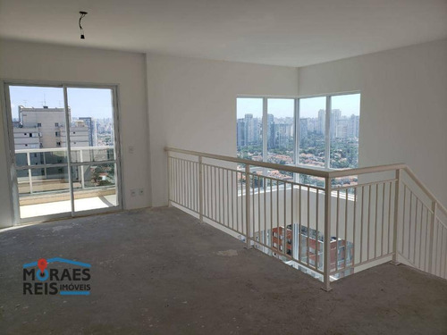 Cobertura Com 4 Suítes À Venda, 312 M² Por R$ 3.868.000,00- Brooklin - São Paulo/sp - Co0748