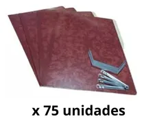 Comprar Carpeta Marrón Oficio Con Ganchos Paquete X 25 Unidades