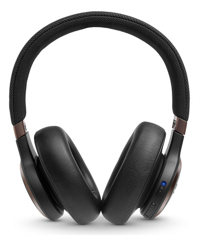 Audífonos Jbl Live 650btnc Bluetooth Cancelación Ruido Negro