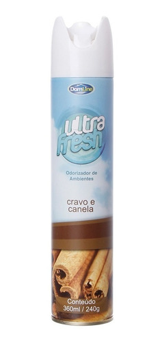 Odorizador De Ambientes Ultra Fresh Cravo E Canela Com 360ml Dom Line