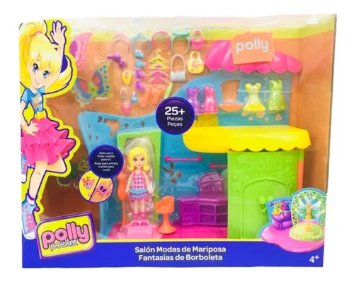 Polly pocket salon cheap modas de mariposa