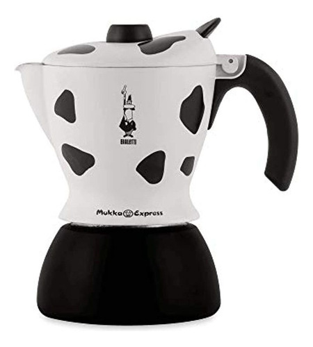 Bialetti Mukka Express 2cup Cowprint Estufa Capuchino Maker