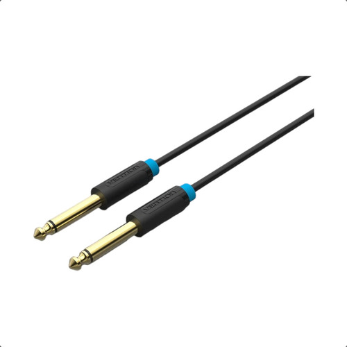 Cable Auxiliar Audio Jack 6.35mm A 6.35mm 1,5 Metros Mono