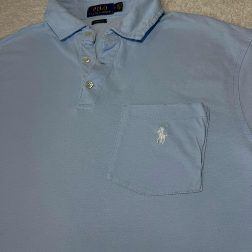 Playera Tipo Polo Ralph Lauren Para Hombre Talla M(m) (Usado)