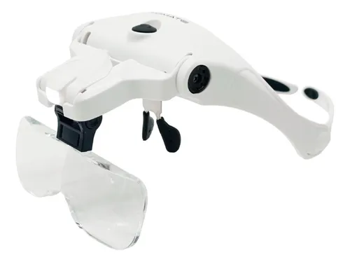 comprar Óculos Lupa Led Ajustavel Recarregável Ergonômico 5 Lentes