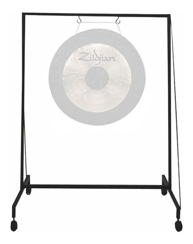 Soporte Para Gong  Zildjian De Hasta 40 Pulgadas Con Ruedas