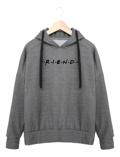 Buzo Buso Ancho Hoodie Unisex Estampado Friends