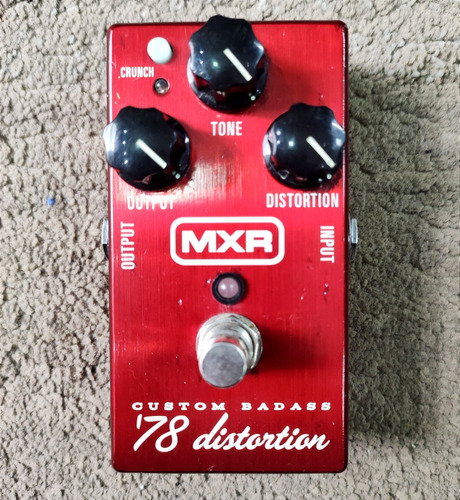 Pedal Mxr Dunlop 78 Badass Distortion Usado