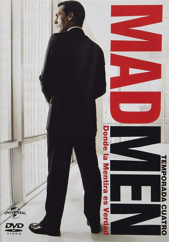 Mad Men Cuarta Temporada 4 Cuatro Dvd