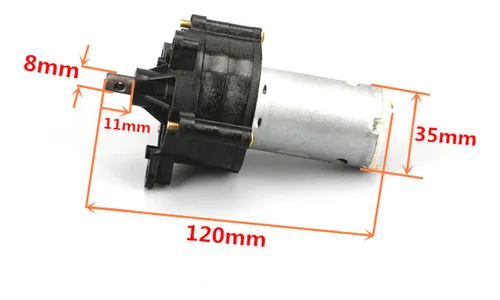 Generador De Corriente Directa 12/24v Manivela Dinamo Motor
