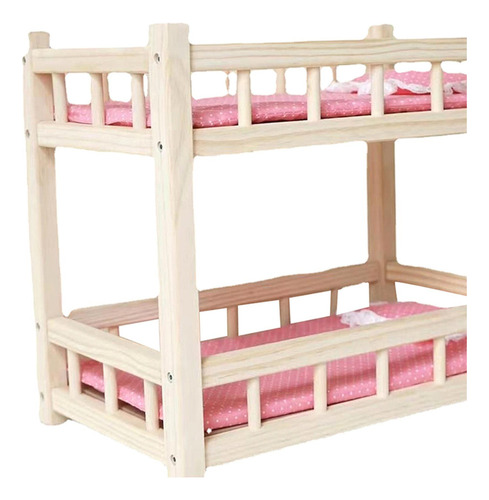 Aplicável A Muñeca De Juego De Doble Capa, Cama En