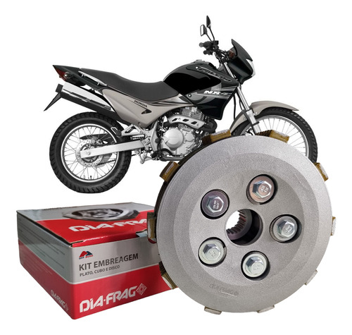 Kit Embreagem Completa Diafrag Honda Nx 400 Falcon (todas)