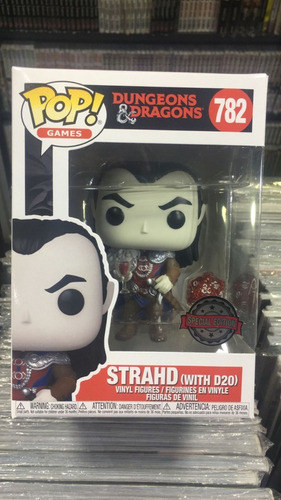 Funko Pop! Dungeons And Dragon - Strahd #782 With D20